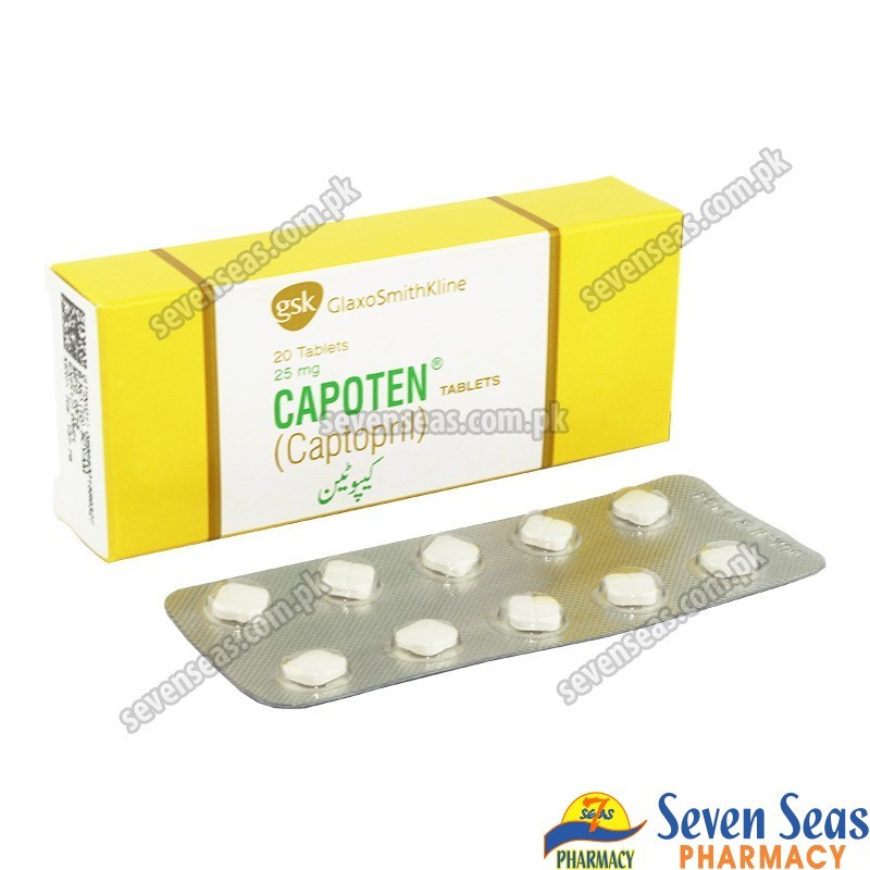 Capoten 25mg Tablets