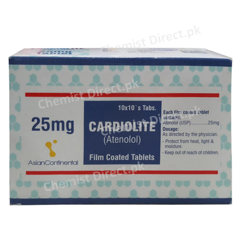 Cardiolite 25mg Tablets