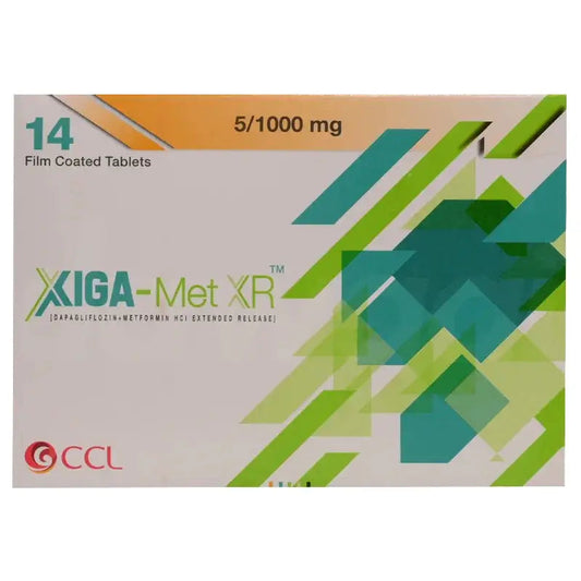 Xiga Met XR 5/1000mg Tablets