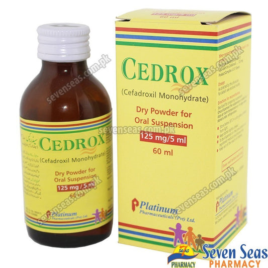 Cedrox 125mg 60ml Syrup