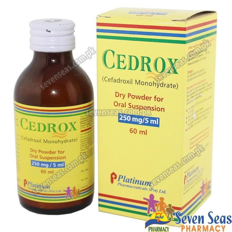 Cedrox 250mg 60ml Syrup