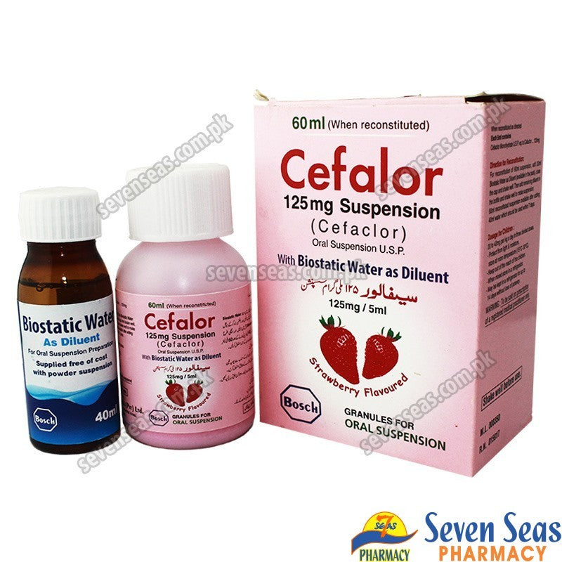 Cefalor 125mg 60ml Syrup