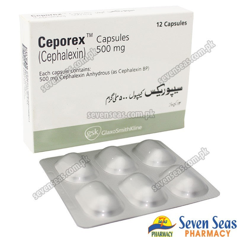 Ceporex 500mg Capsules