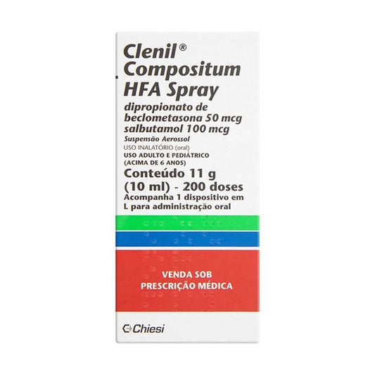 Clenil Compositum + Inheler 50mcg 100mcg