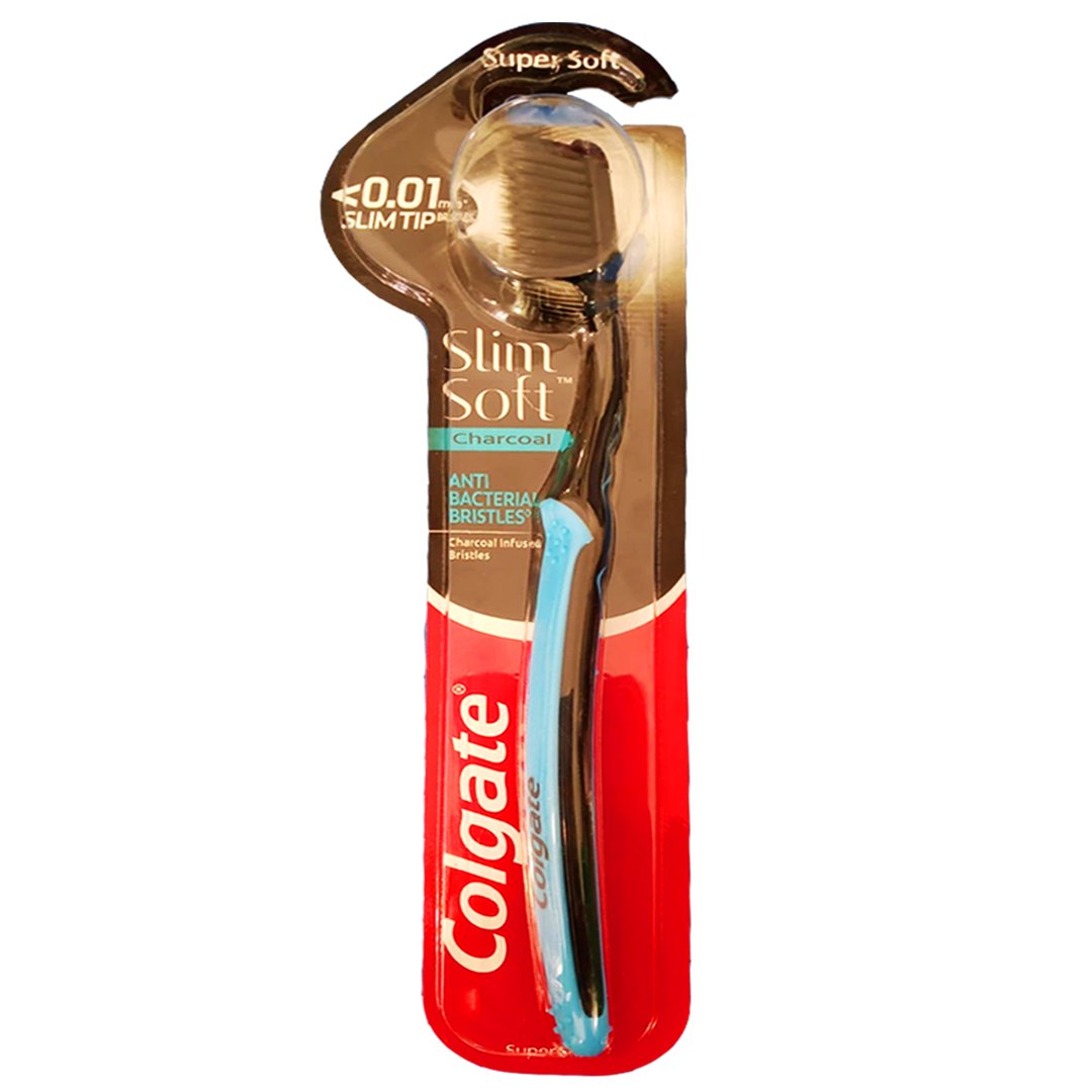 Colgate Slim Soft Charcol Tooth Brush