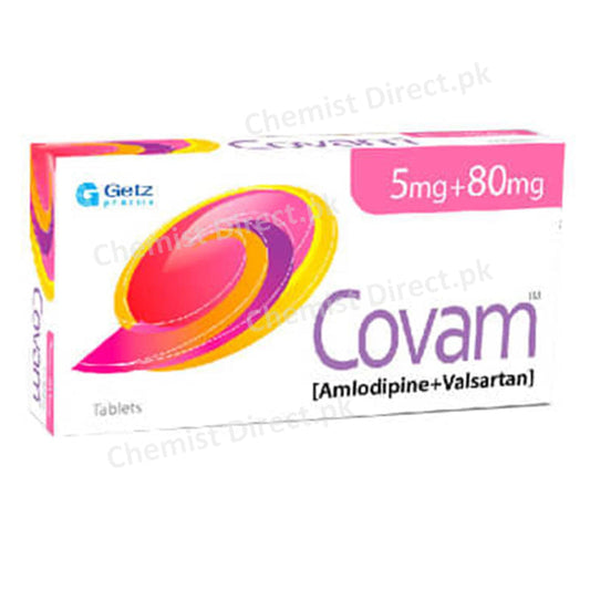 Covam 5/80mg Tablets