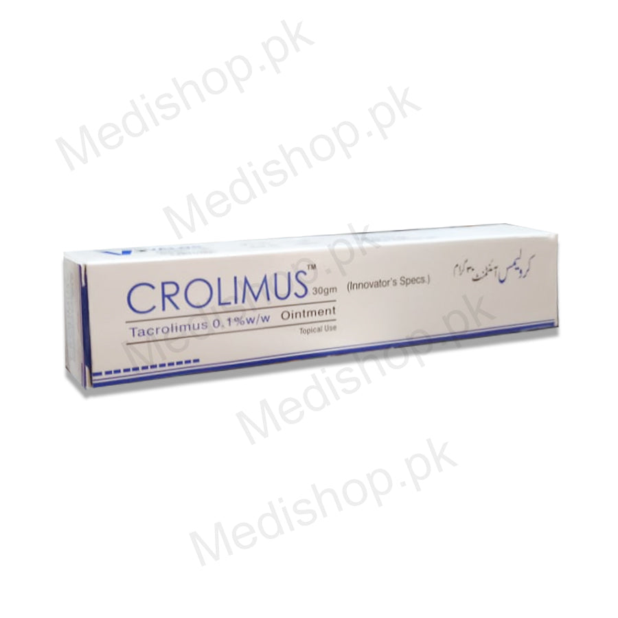 Crolimus 0.1% 30g Ointment