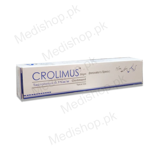 Crolimus 0.1% 30g Ointment