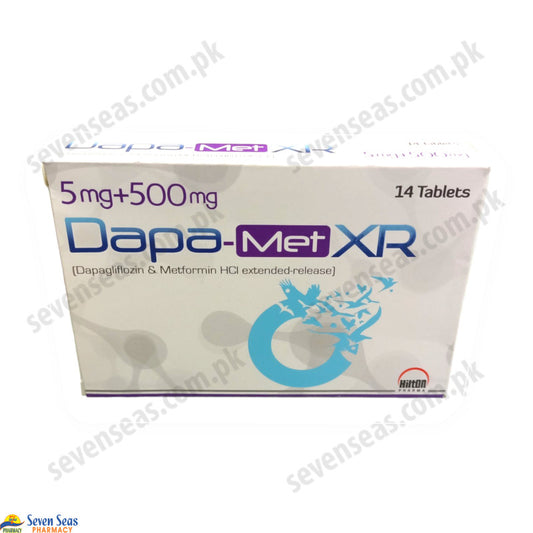 Dapa Met XR 5/500mg Tablets