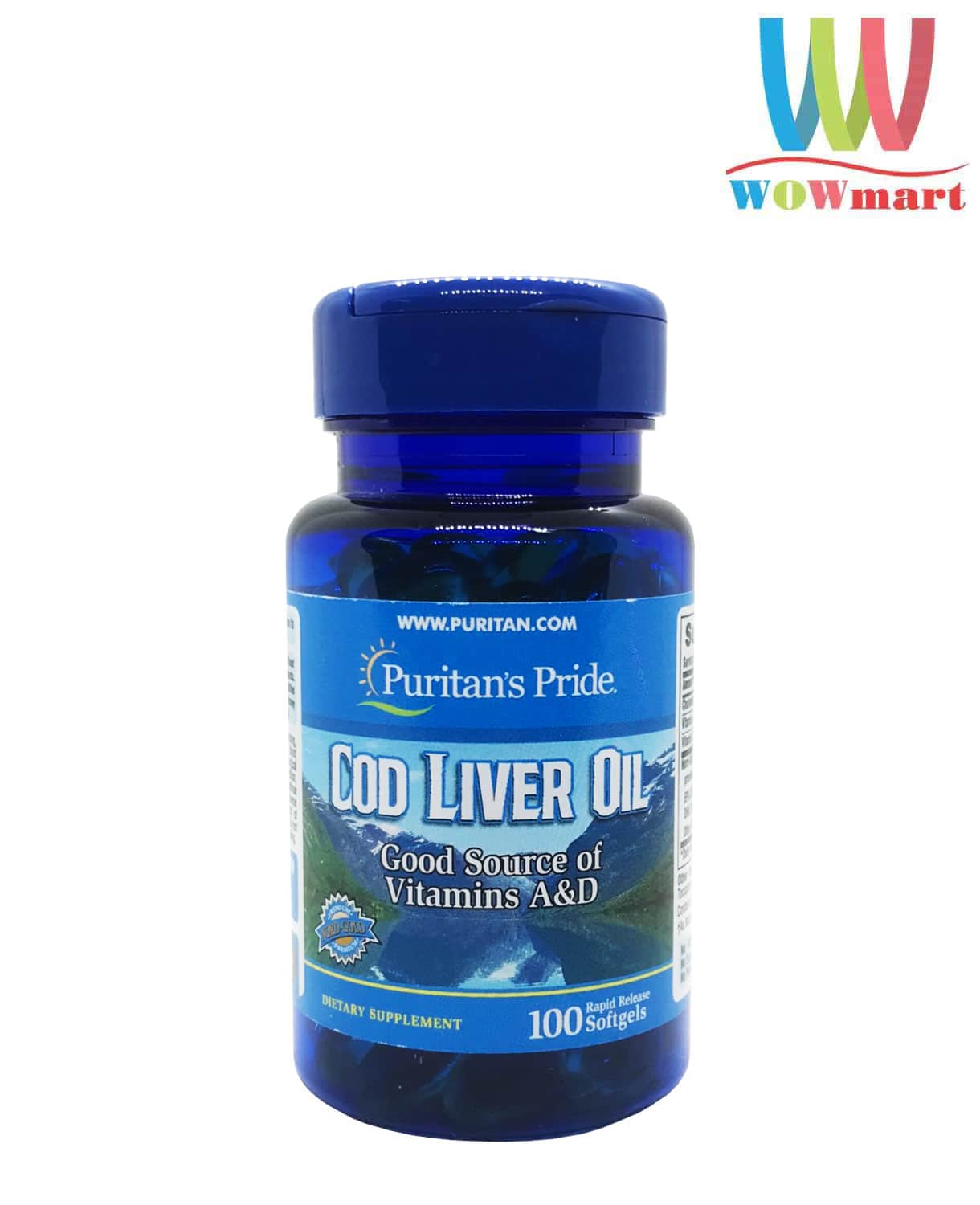 PP Cod Liver Oil 100 415mg Tablets