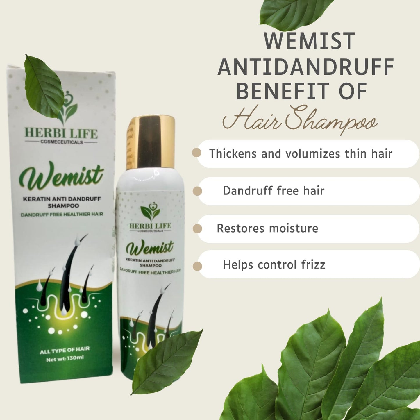Wemist Anti Dandruff Shampoo