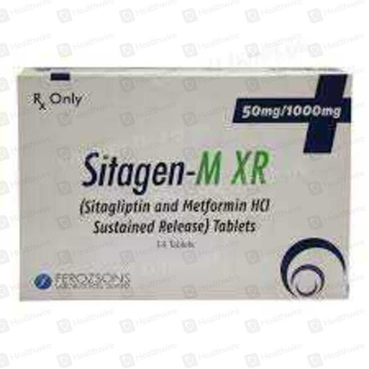 SITAGEN-M 50/1000mg Tablets