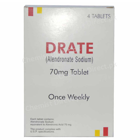 Drate 70mg Tablets