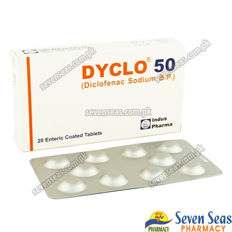 Dyclo 50mg Tablets