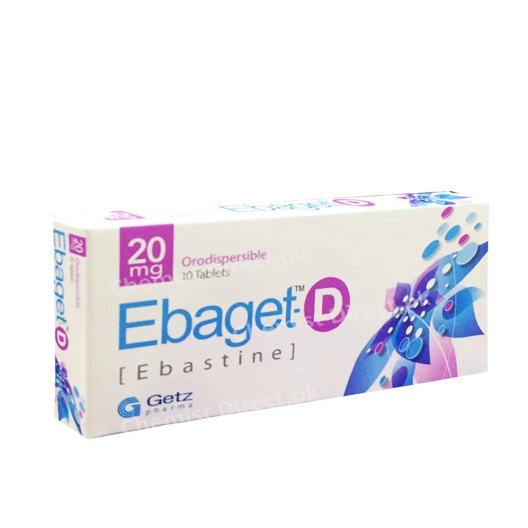 Ebaget D 20mg Tablets