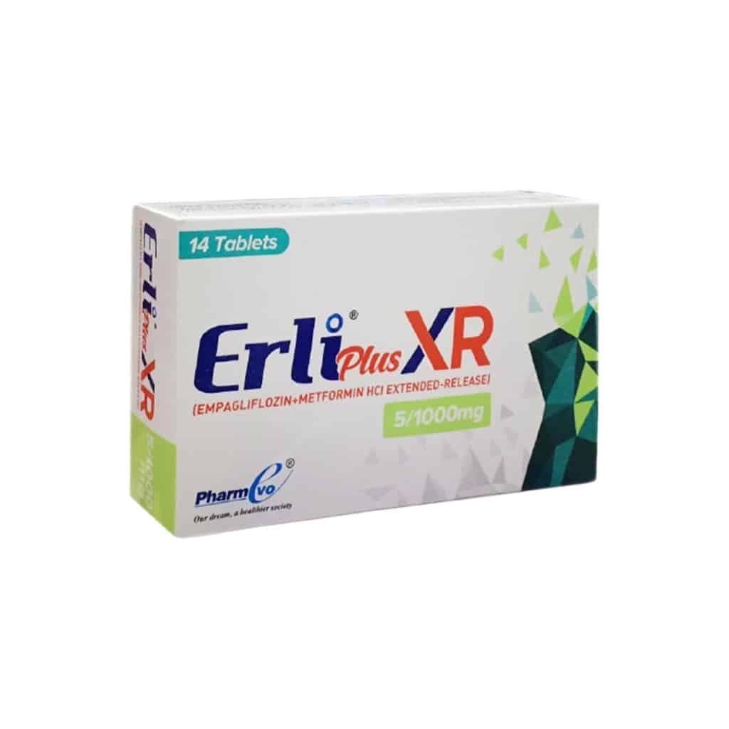 Erli Plus XR 5/1000mg Tablets