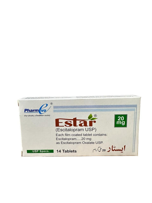 Estar 20mg Tablets