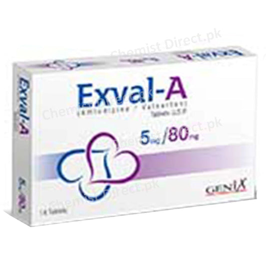 Exval A 5/80mg Tablets