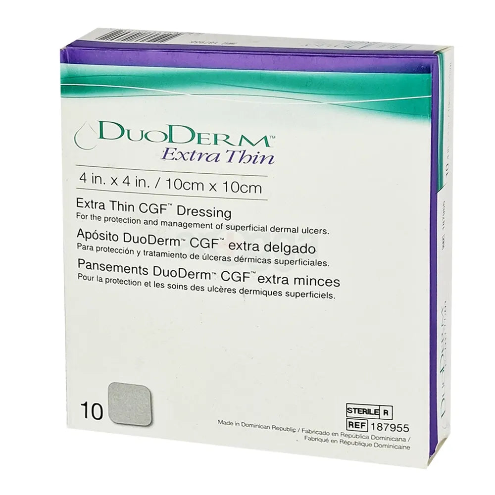 Duoderm Extrathin 4 IN X 4 IN / 10CM X 10CM
