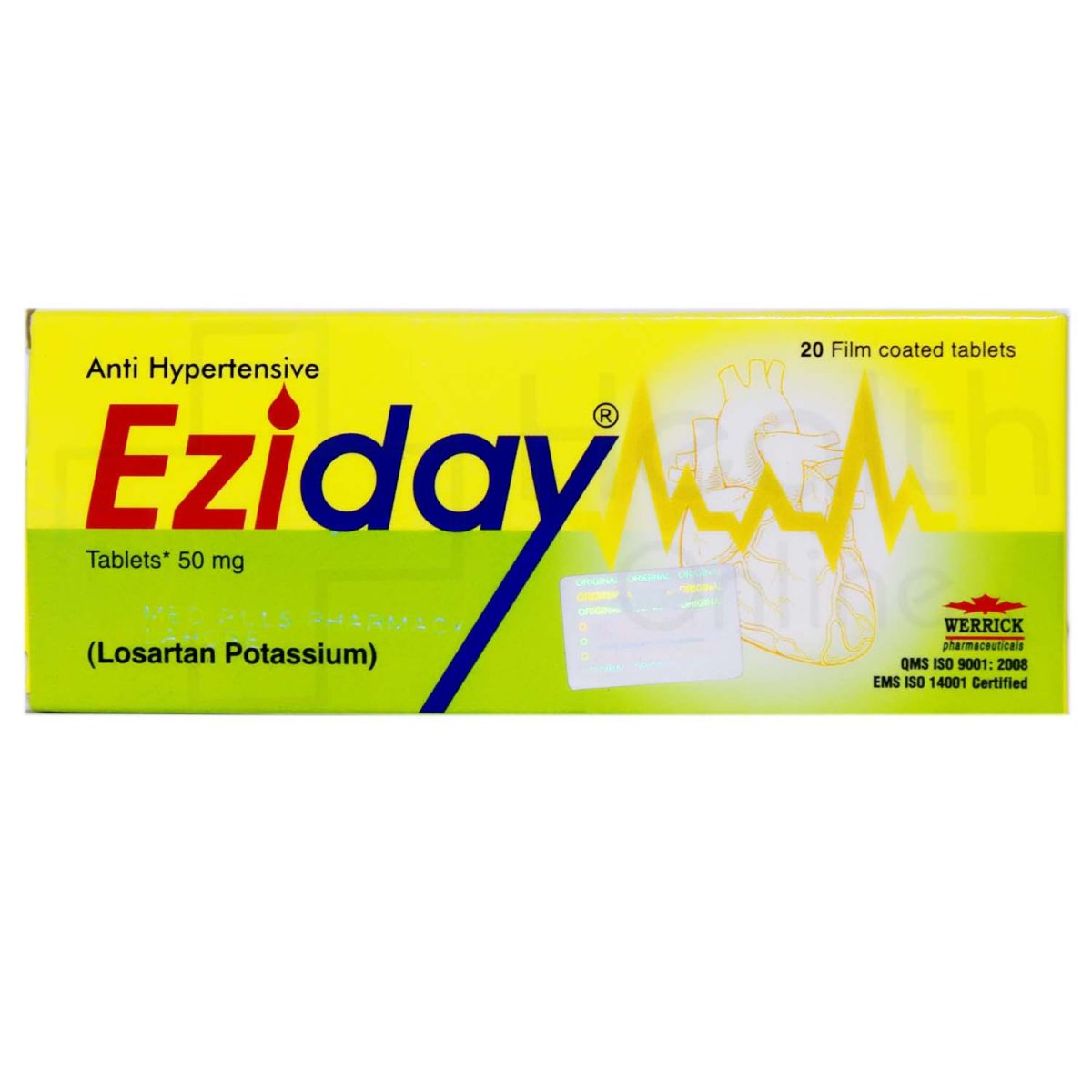 Eziday 50mg Tablets