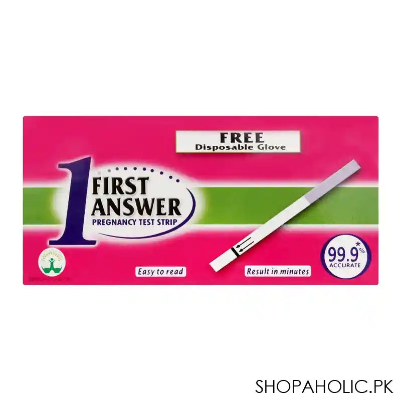 First Answer Strip