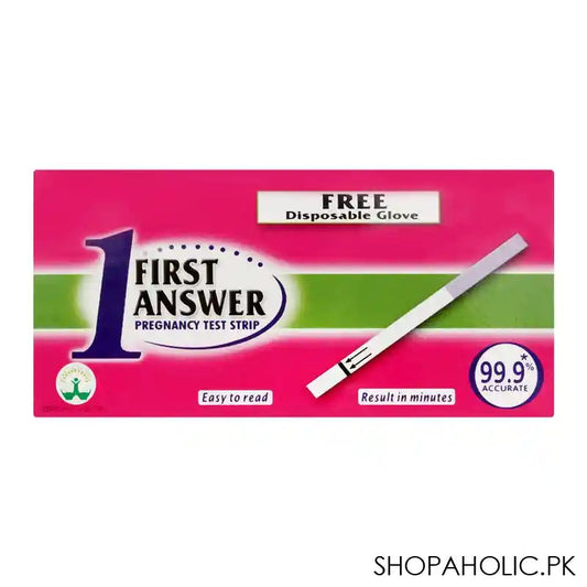 First Answer Strip