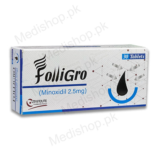 Folligro 2.5mg Tablets