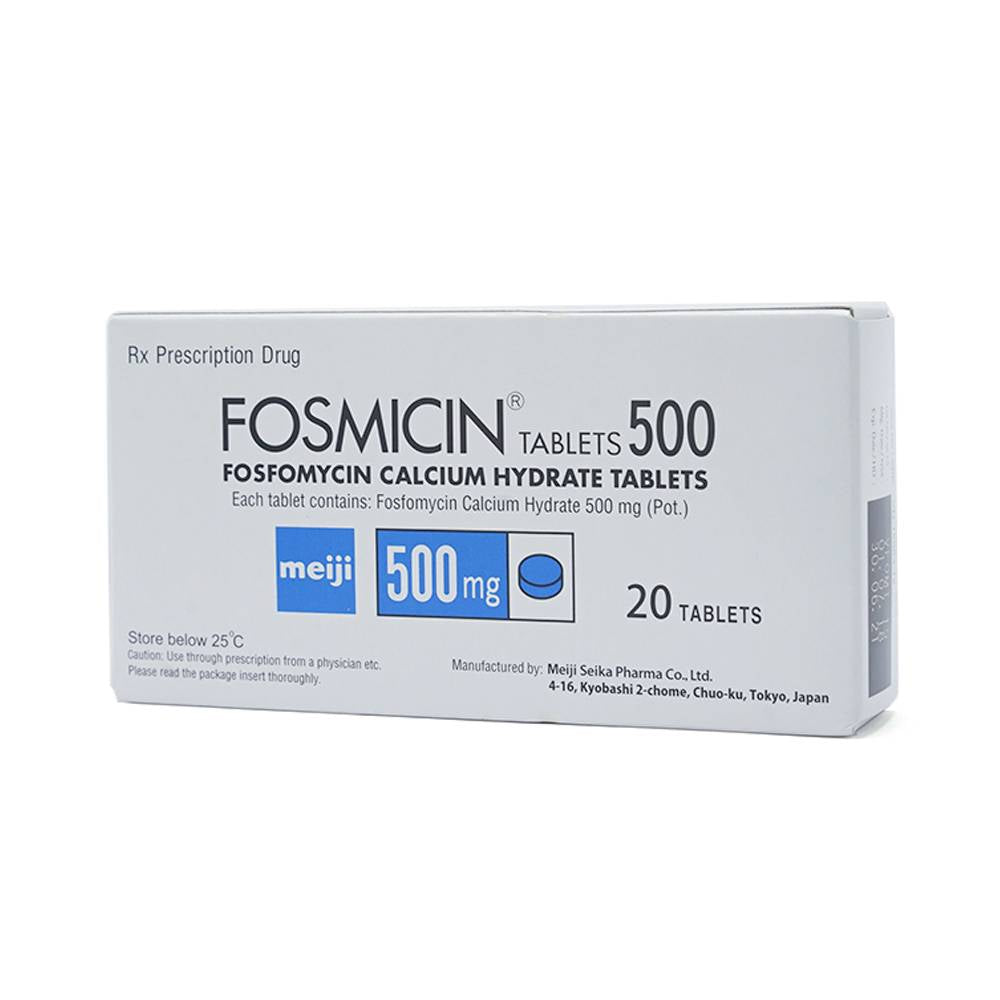 Fosfomycin BP98 500mg Capsules