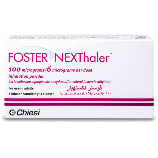 Foster Nexthaler 100/6mcg