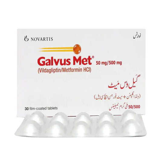 Galvus Met 50/500mg Tablets