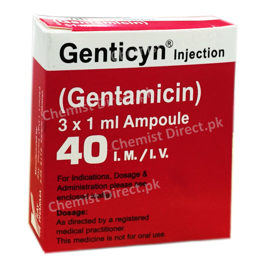 Genticyn 40mg Injection
