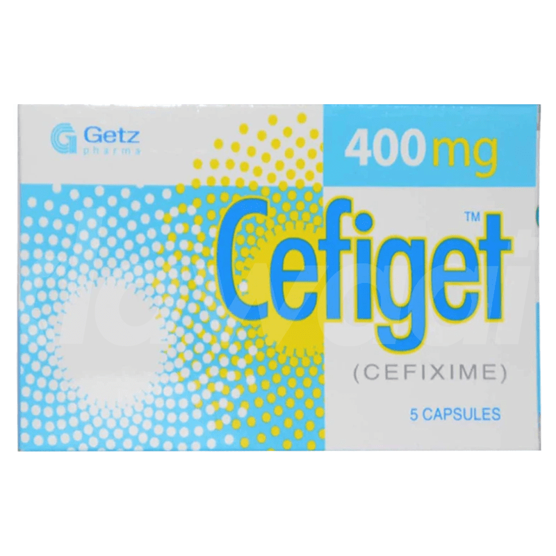 Cefiget 400mg Capsules