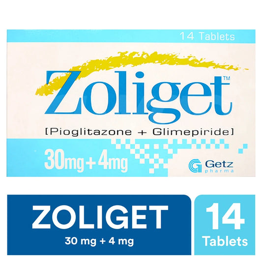 Zoliget / 30mg 4mg Tablets
