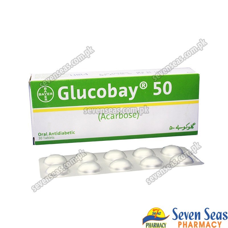 Glucobay 50mg Tablets