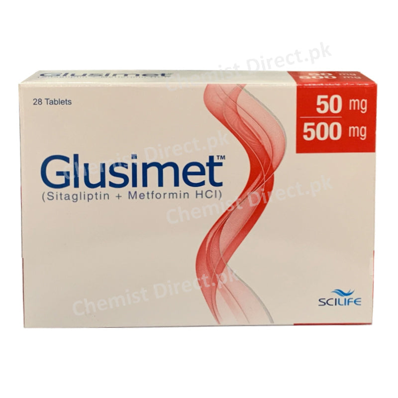 Glusimet XR 50/500mg Tablets
