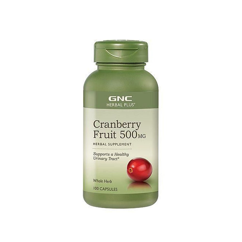 Gnc Cranberry 500mg Capsules (100s)