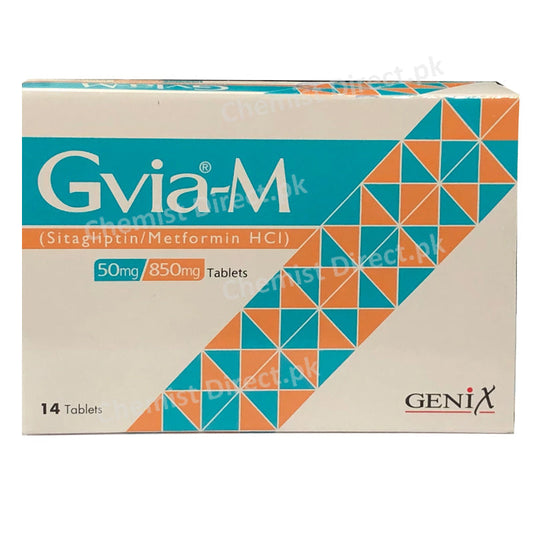 GVIA-M 50/850mg Tablets