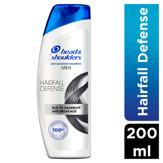 Head & Shoulders Hairfall Defense 200ml Shampoo
