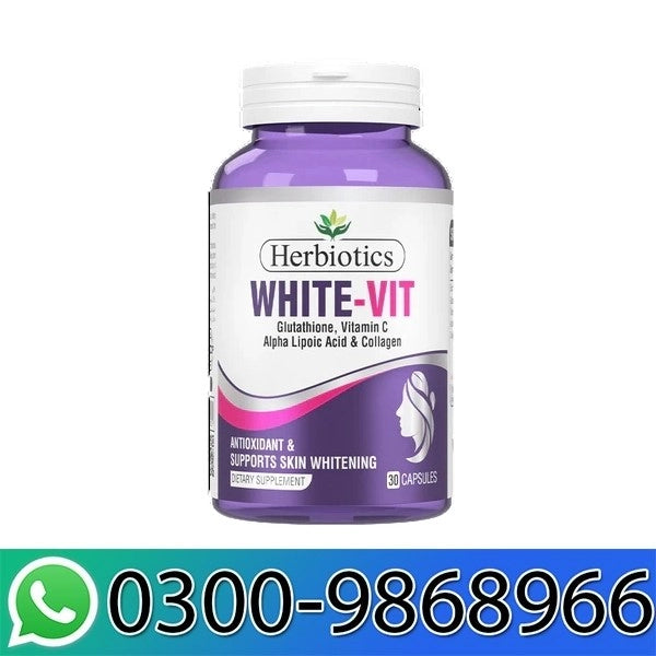 Herbiotics White Vit Capsules (30s)