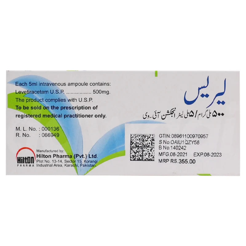 Lerace / 500mg 5ml Injection