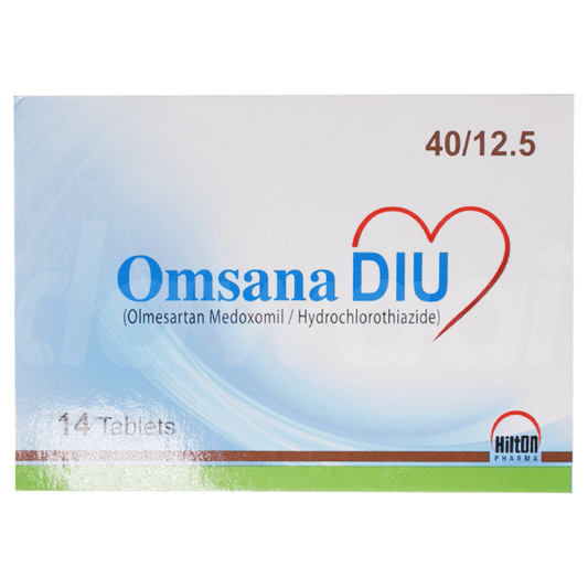 Omsana Diu / 40mg 12.5mg Tablets