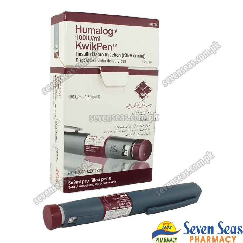 Humalog Kwikpen 100UML 3ml