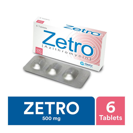 Zetro 500mg Tablets