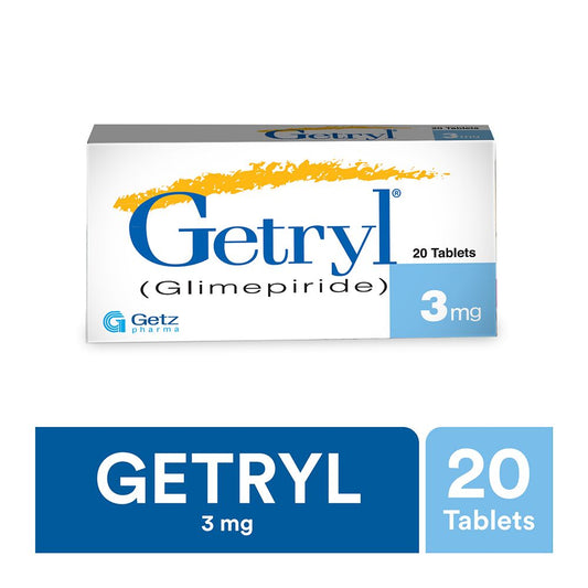 Getryl 3mg Tablets