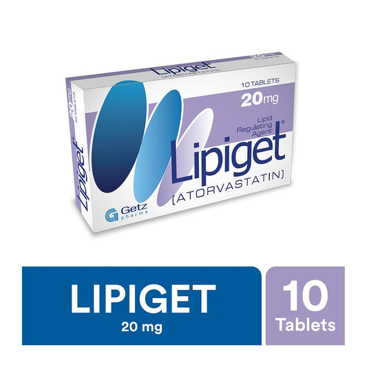 Lipiget 20mg Tablets