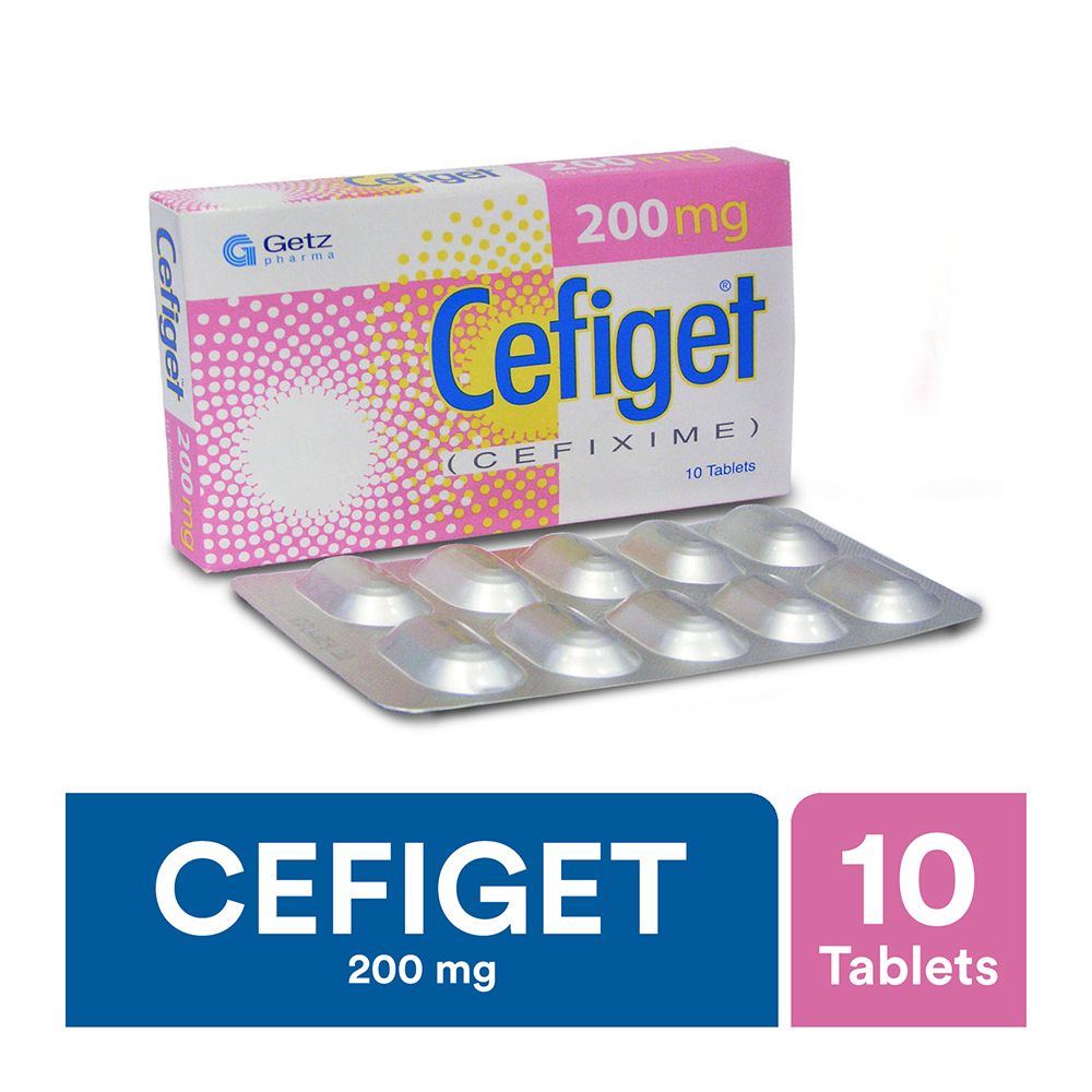 Cefiget 200mg Tablets