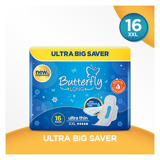 Butterfly Long Packed Ultra Napkins