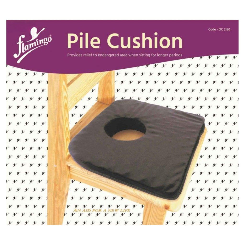 Flamingo Pile Cushion