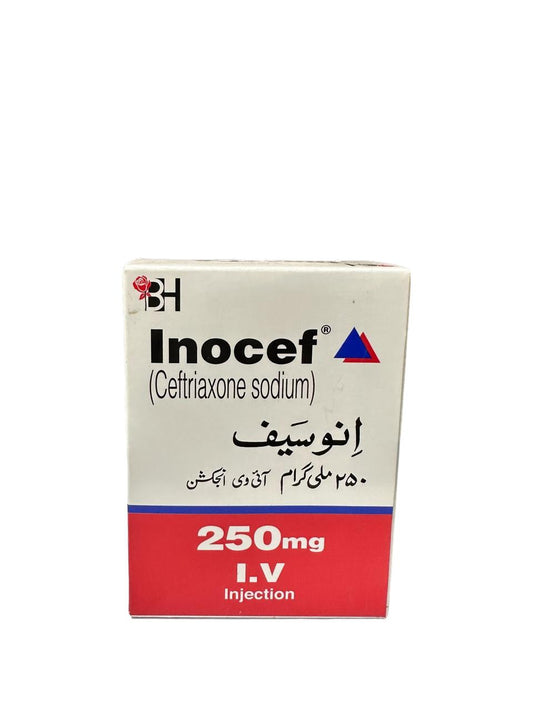 Inocef IV 250mg Injection