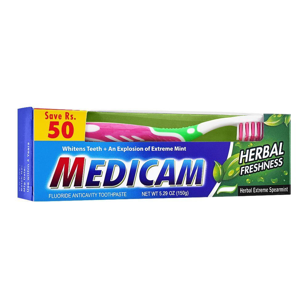 Medicam Herbal Tooth Paste 150GMS
